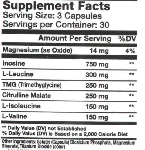 Pre-Power Stimulant Free Pre-Workout Capsules