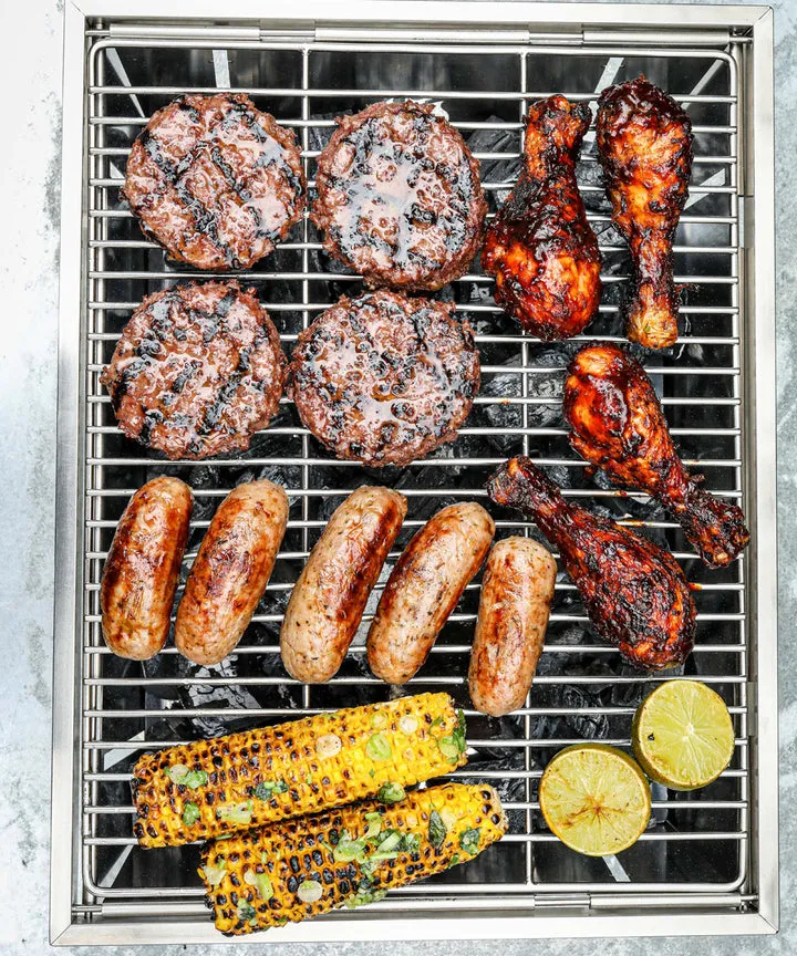 ProQ Flatdog Foldable Portable BBQ Grill - Q8OVL