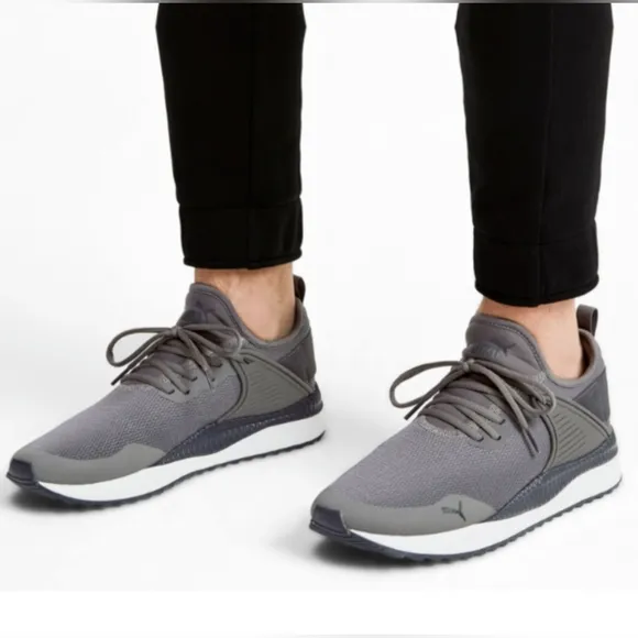 Puma Pacers Next Cage Core shoes Men's Soft Foam sneakers size 7  New gray