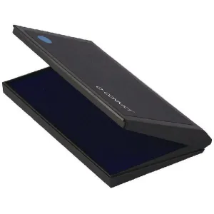 Q-Connect Large Stamp Pad Blue KF15438