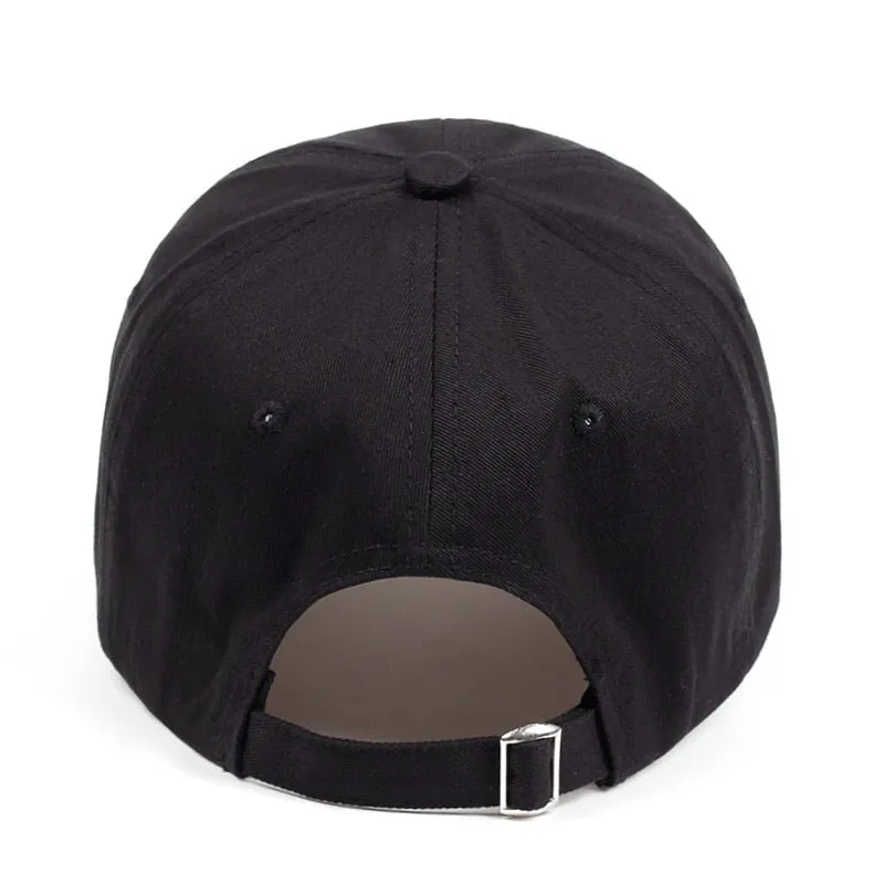 "FED UP" Casquette baseball Streetwear Noir - URB1™