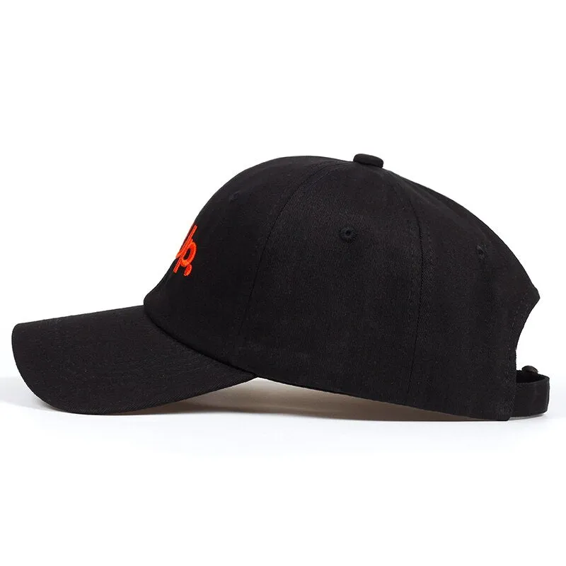 "FED UP" Casquette baseball Streetwear Noir - URB1™