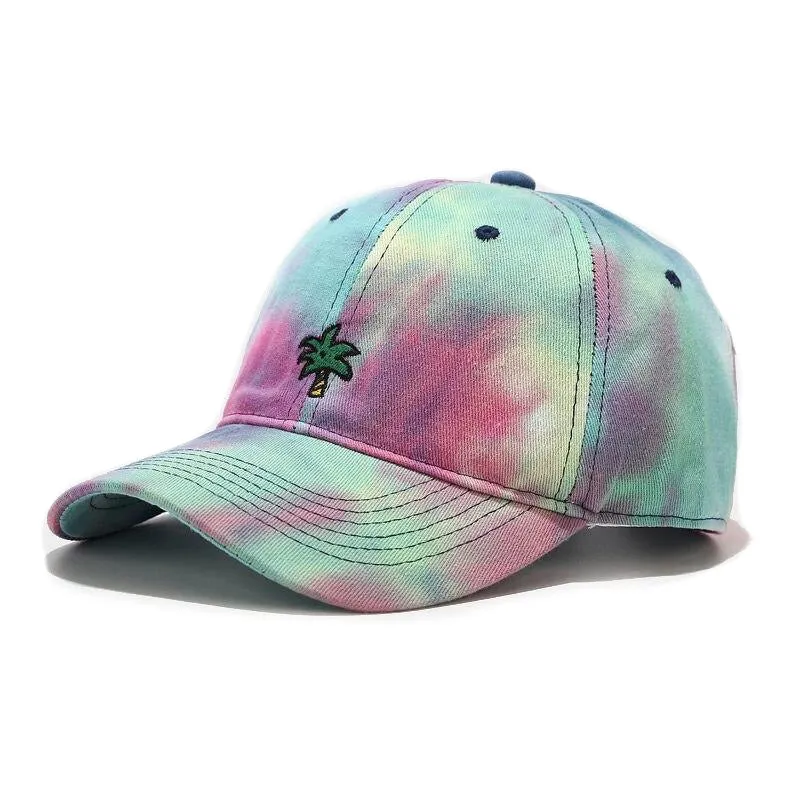 "TIE AND DYE" Casquette baseball Rose Orange - URB1™