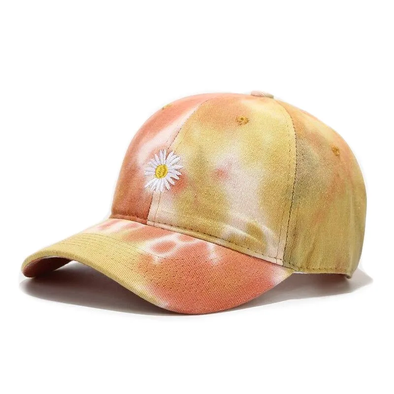 "TIE AND DYE" Casquette baseball Rose Orange - URB1™