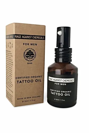 RAGE AGAINST CHEMICALS For Men Tattoo Oil 30ml