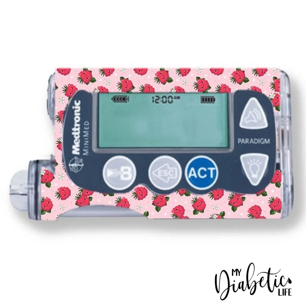 Raspberry Buddies - Medtronic Paradigm Series 7 Sticker