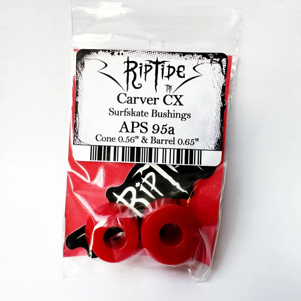 RipTide APS Carver CX surfskate cone barrel  bushings