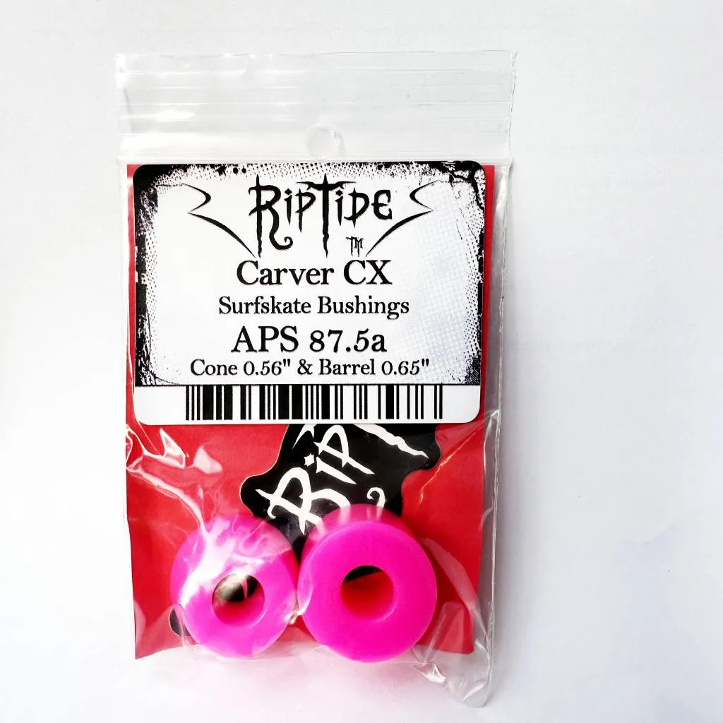 RipTide APS Carver CX surfskate cone barrel  bushings