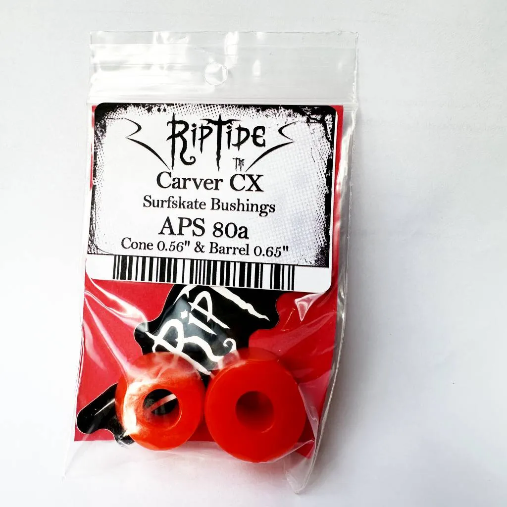 RipTide APS Carver CX surfskate cone barrel  bushings