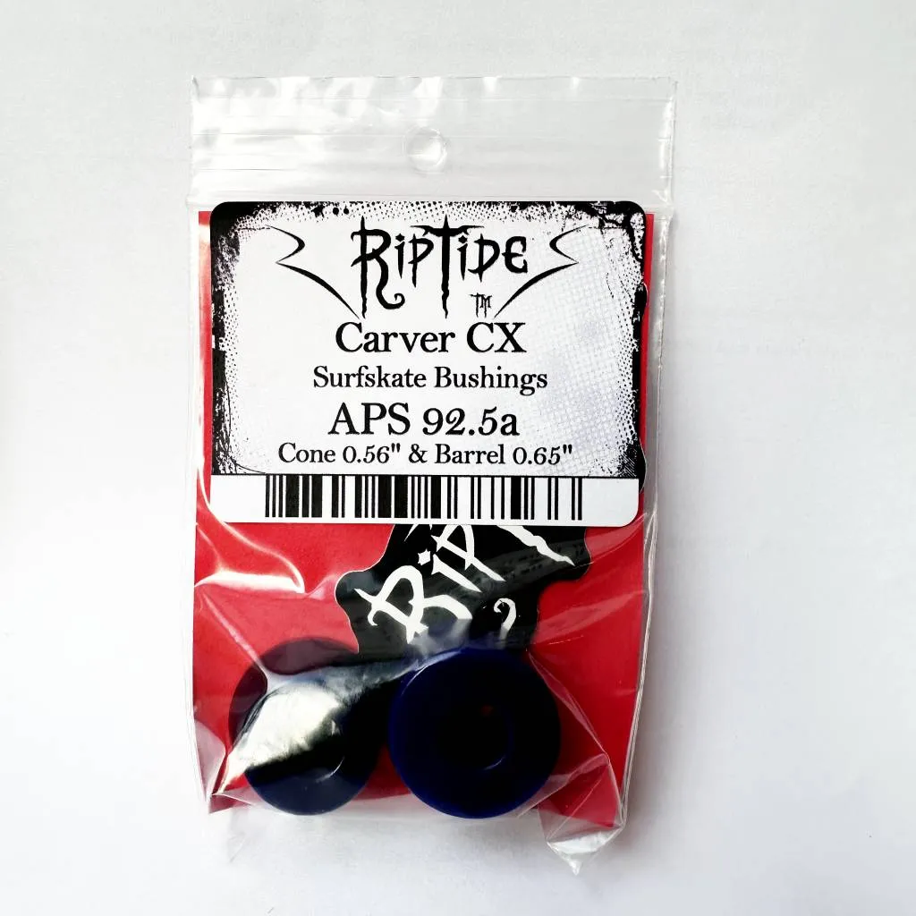 RipTide APS Carver CX surfskate cone barrel  bushings