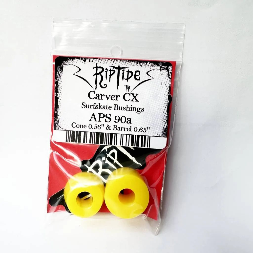 RipTide APS Carver CX surfskate cone barrel  bushings