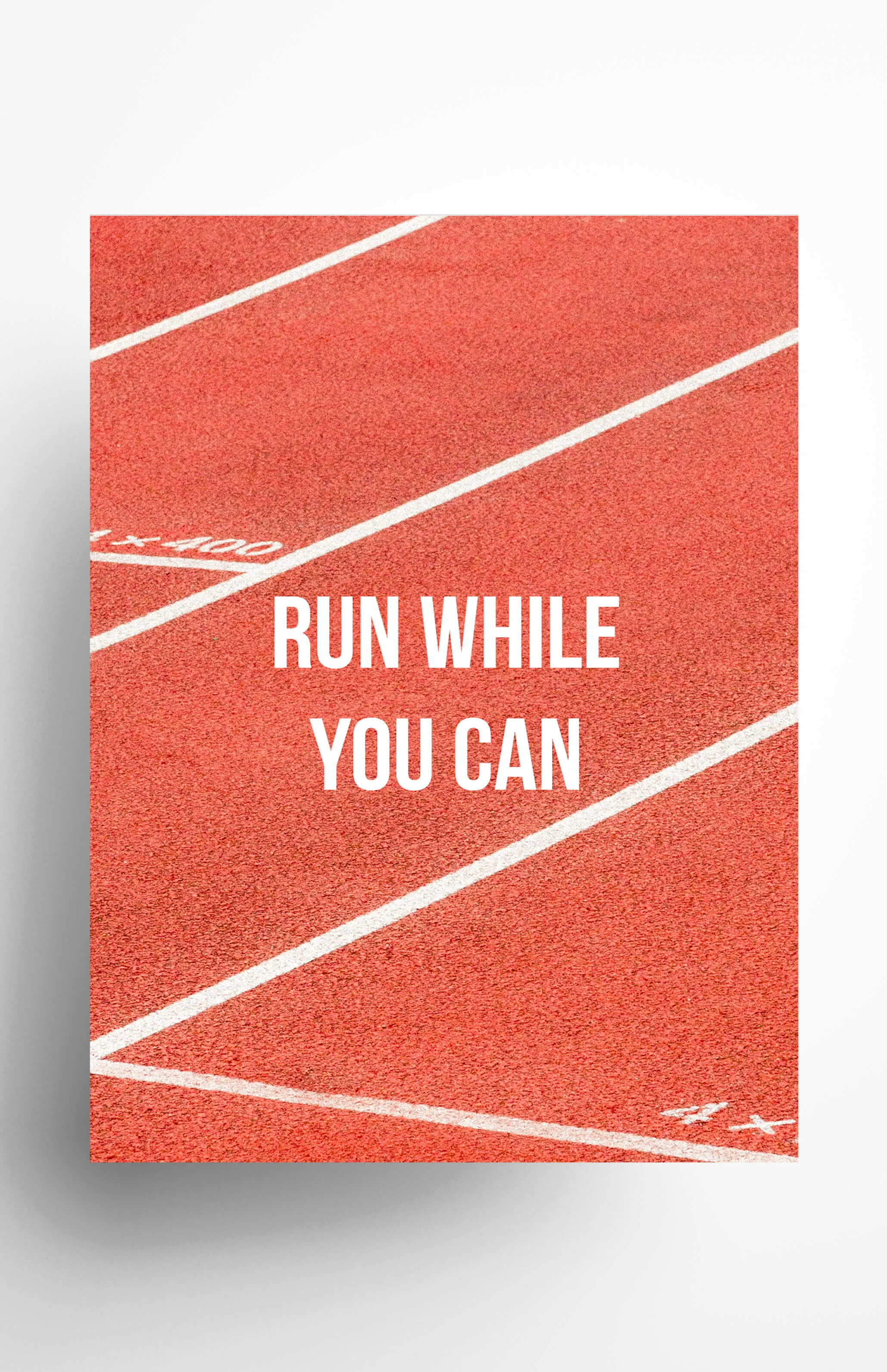 Run While You Can