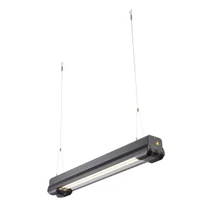 Saxby 106746 Helios Linear 100W 100W Matt black paint 100W LED module (SMD 2835) Cool White