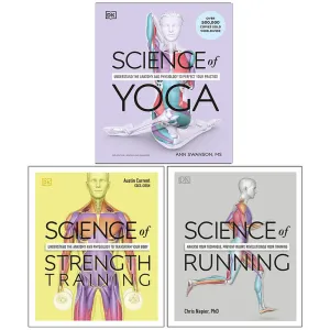 Science of Yoga, Science of Strength Training, Science of Running 3 Books Collection Set