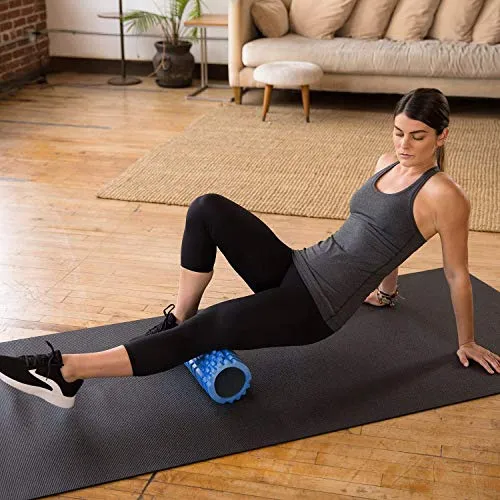 Seagull Flight of Fashion Foam Rollers for Deep Tissue Massage, Exercise, Fitness, Back Pain, and Physiotherapy- 33cm x 15cm- Blue
