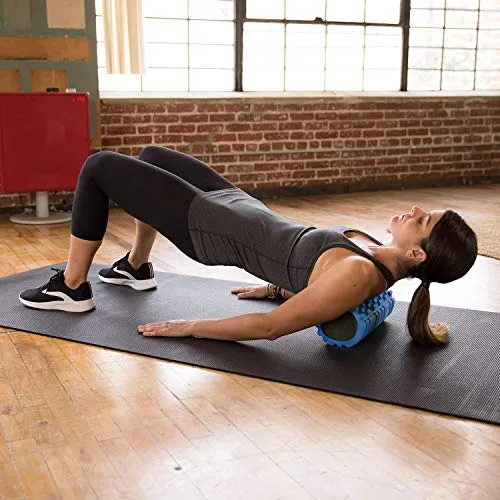 Seagull Flight of Fashion Foam Rollers for Deep Tissue Massage, Exercise, Fitness, Back Pain, and Physiotherapy- 33cm x 15cm- Blue