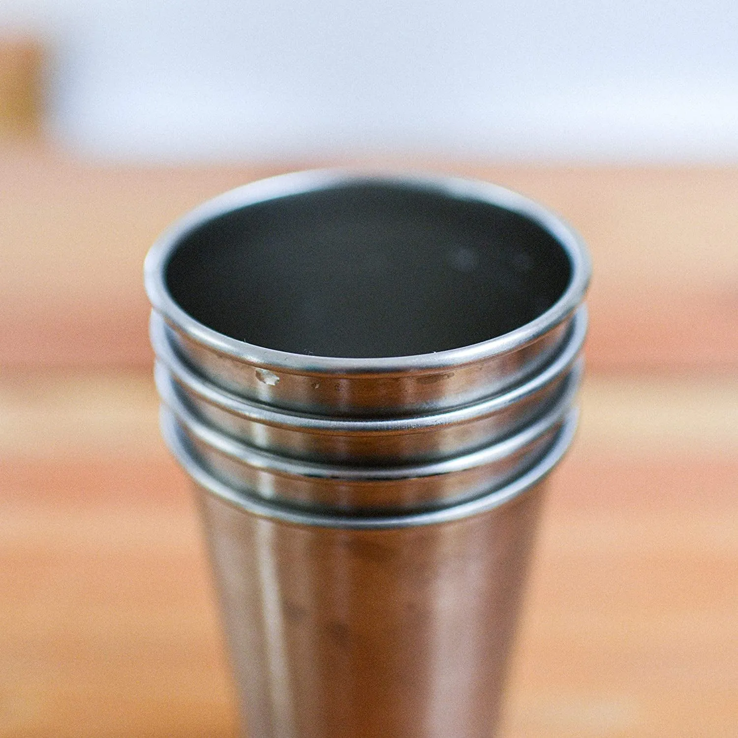 Set of 4 Stainless Steel Cups with Camping Theme - Camping Gift for Men or Women, Decor for Your RV or Camper - 16Oz Capacity - Glasses Safe for Kids