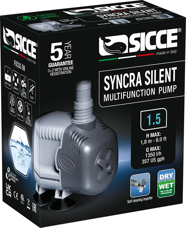 Sicce Syncra Silent 0.5 Pump 700 L/H