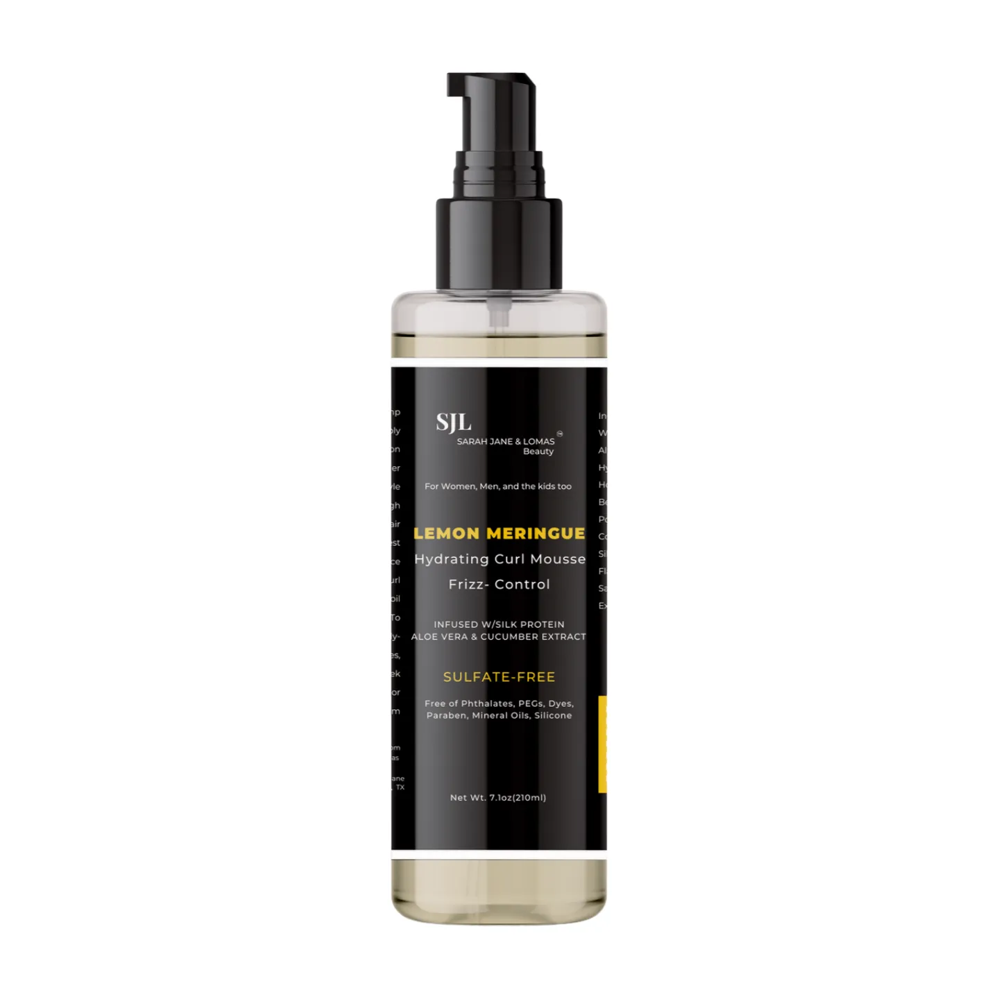 SJL Lemon Meringue, Hydrating Curl Mousse