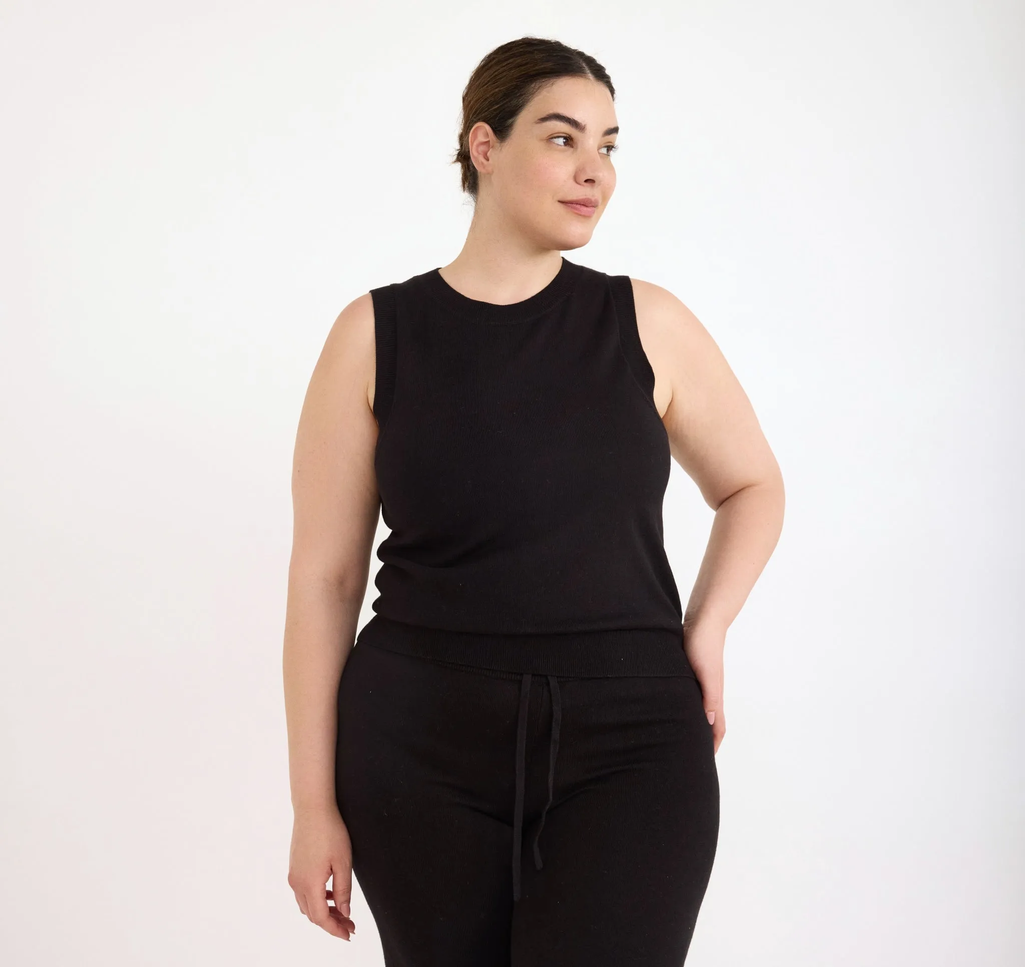 Soft Knit Straight Leg Pants