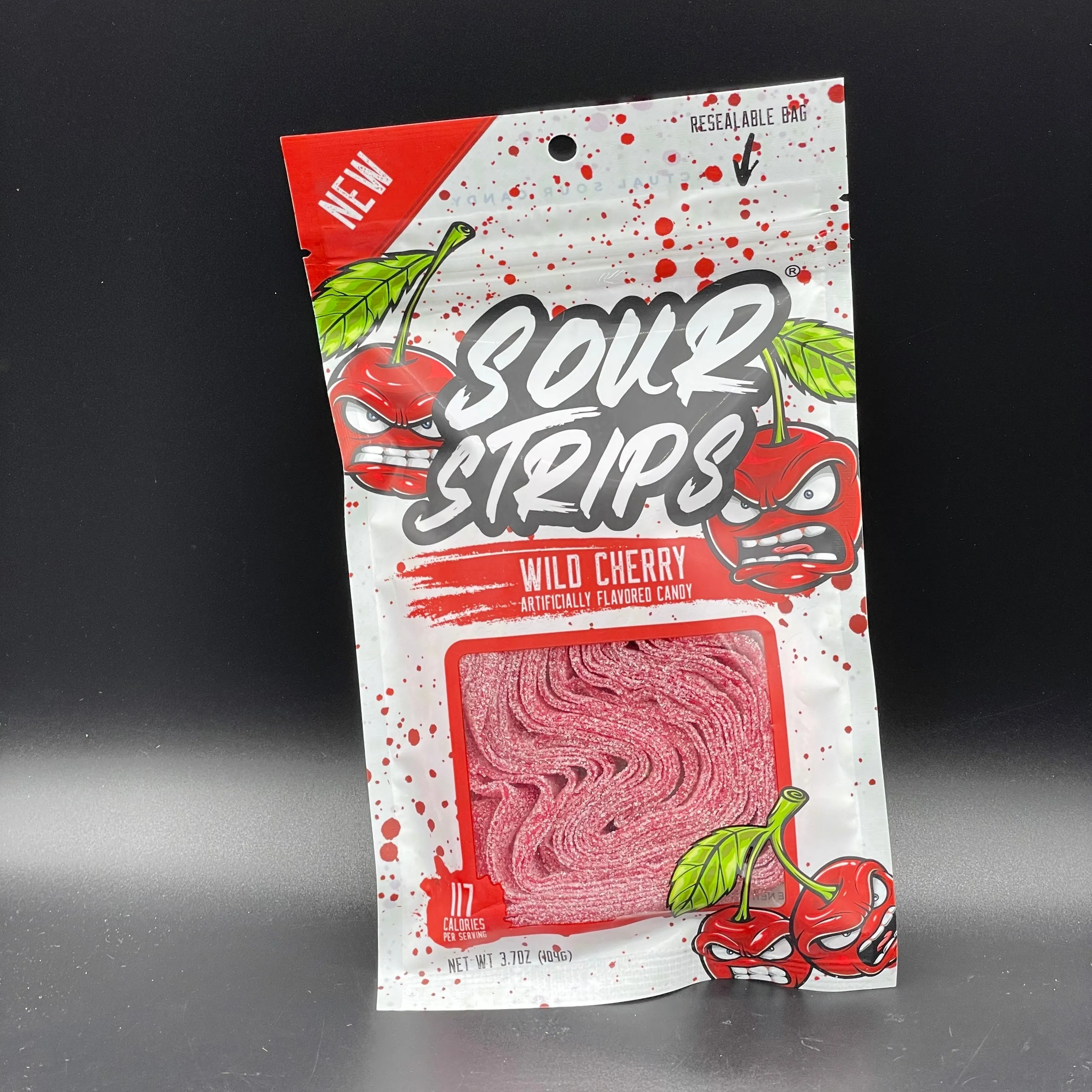 Sour Strips - Wild Cherry Flavour 96g (USA)