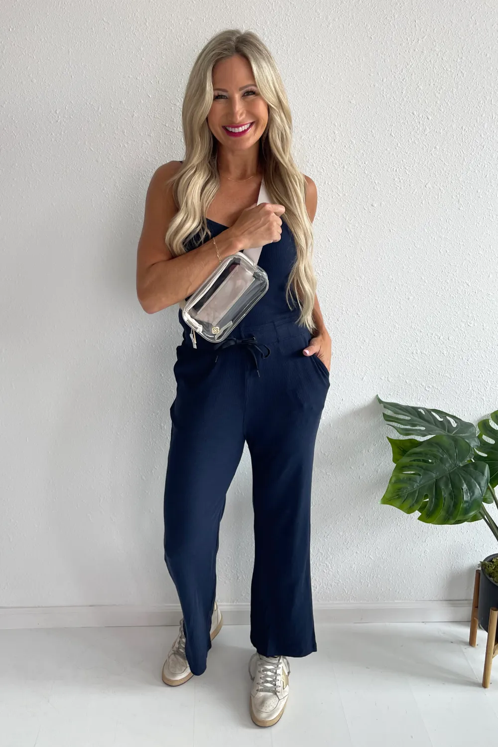 Spaghetti Strap Lounge Jumpsuit