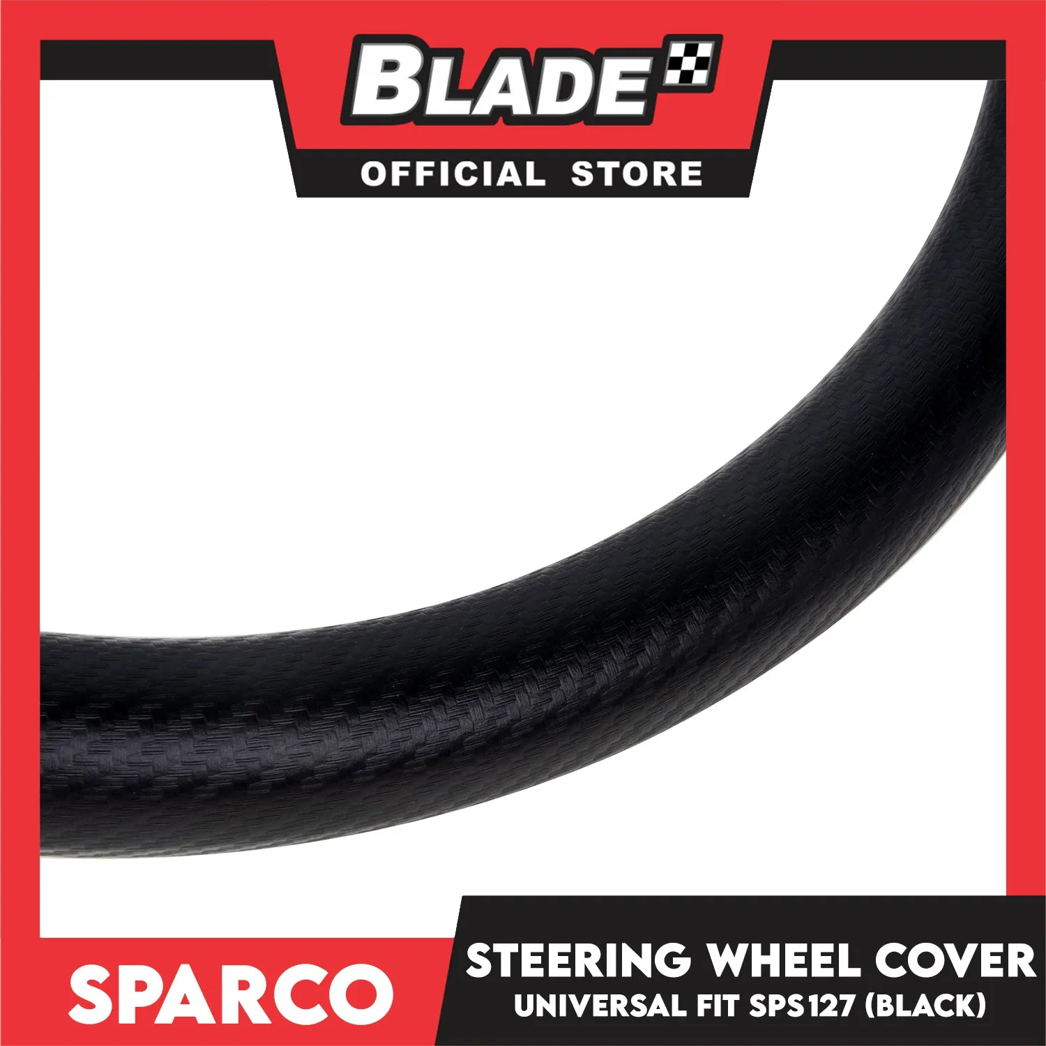 Sparco Corsa Steering Wheel Cover SPS127 (Black)