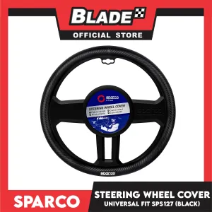 Sparco Corsa Steering Wheel Cover SPS127 (Black)