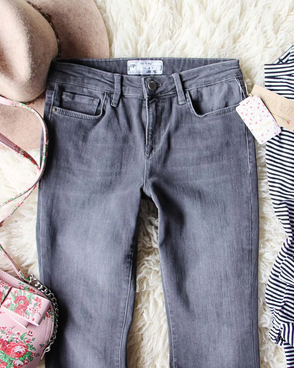 Spool   Free People Rough Hem Jeans
