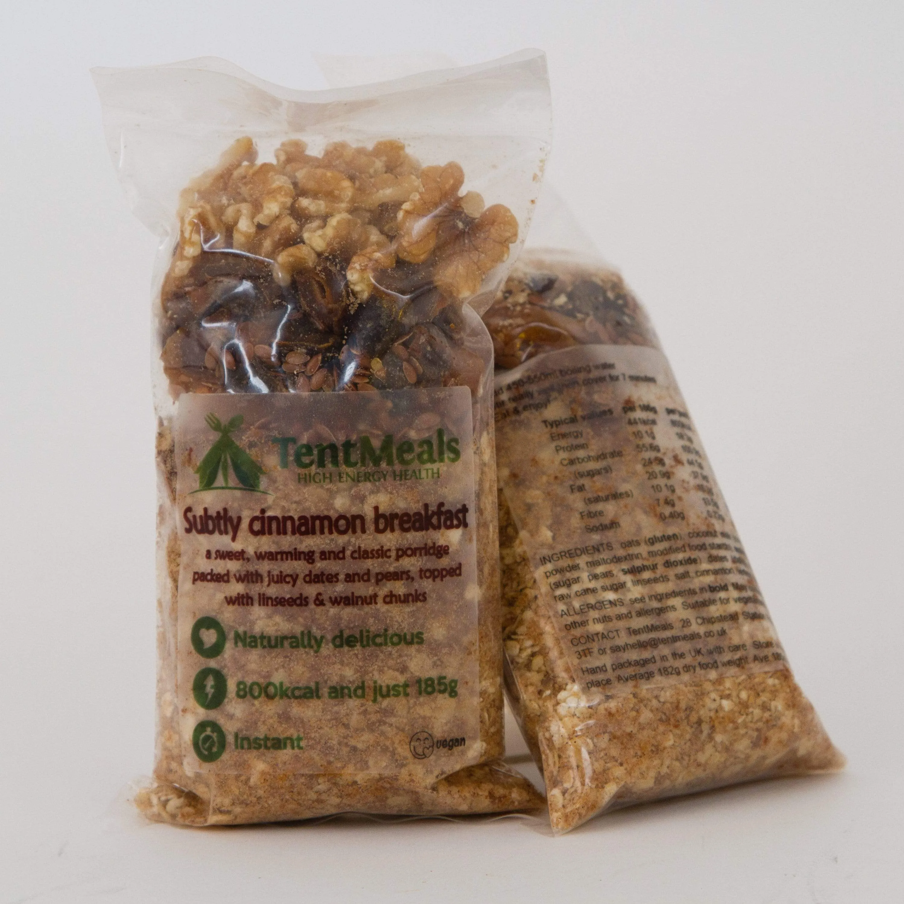 TentMeals HIgh Energy Health Instant Meals