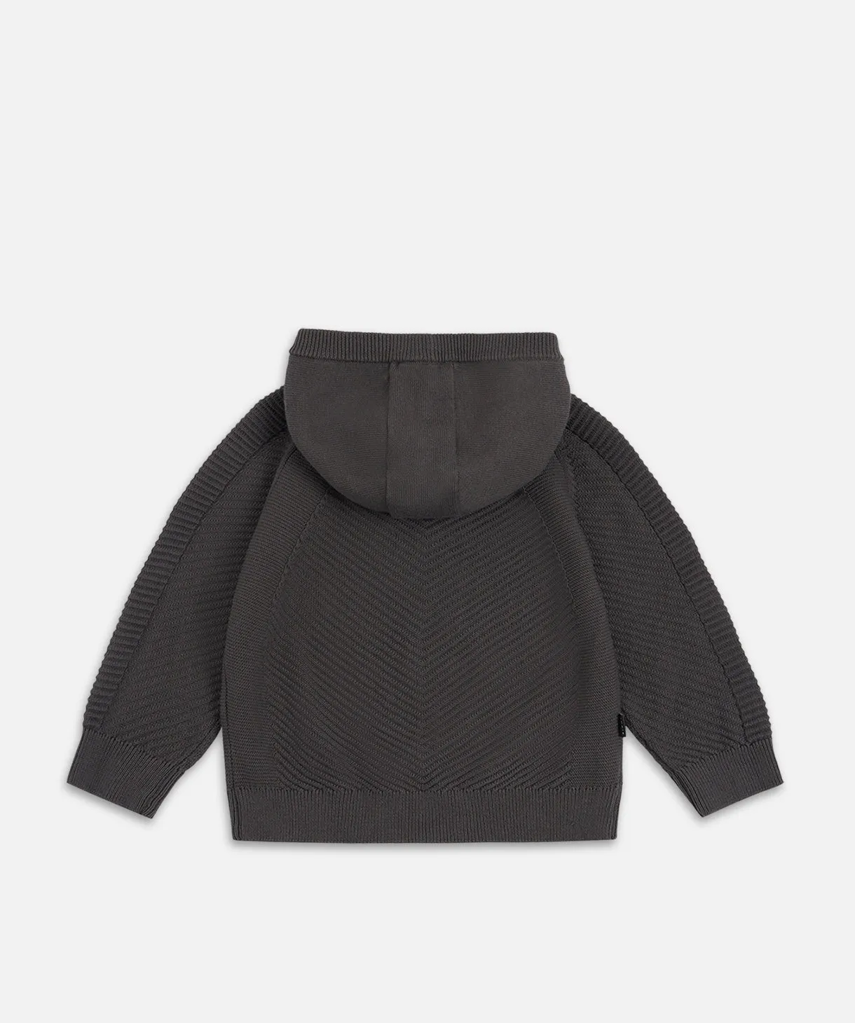 The Northridge Knitted Hoodie - Onyx