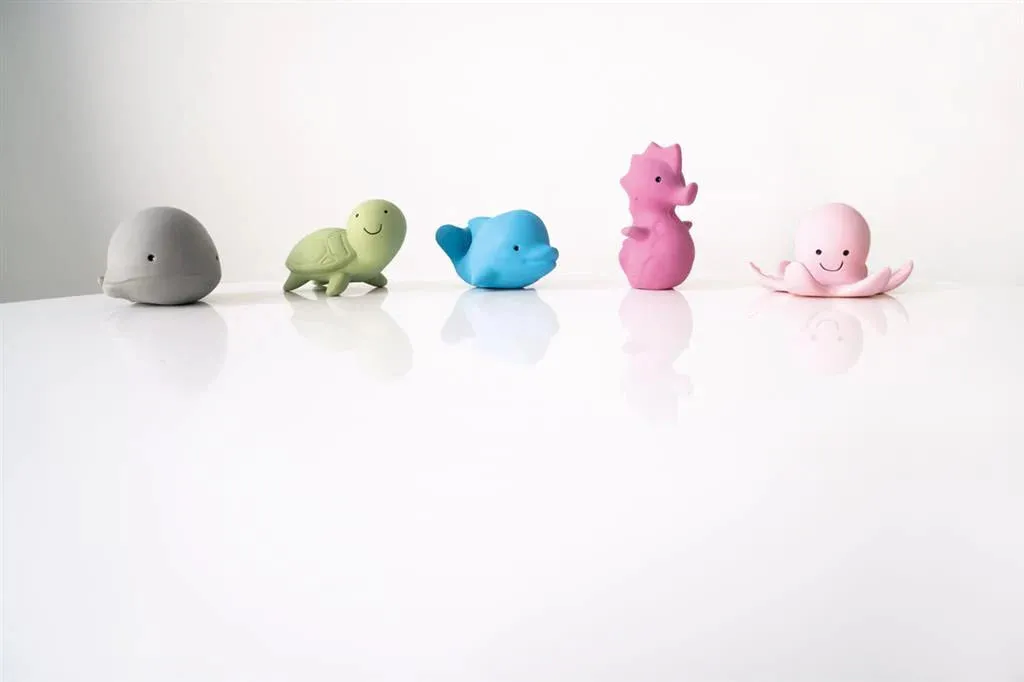 Tikiri Ocean Buddies Natural Rubber Toys