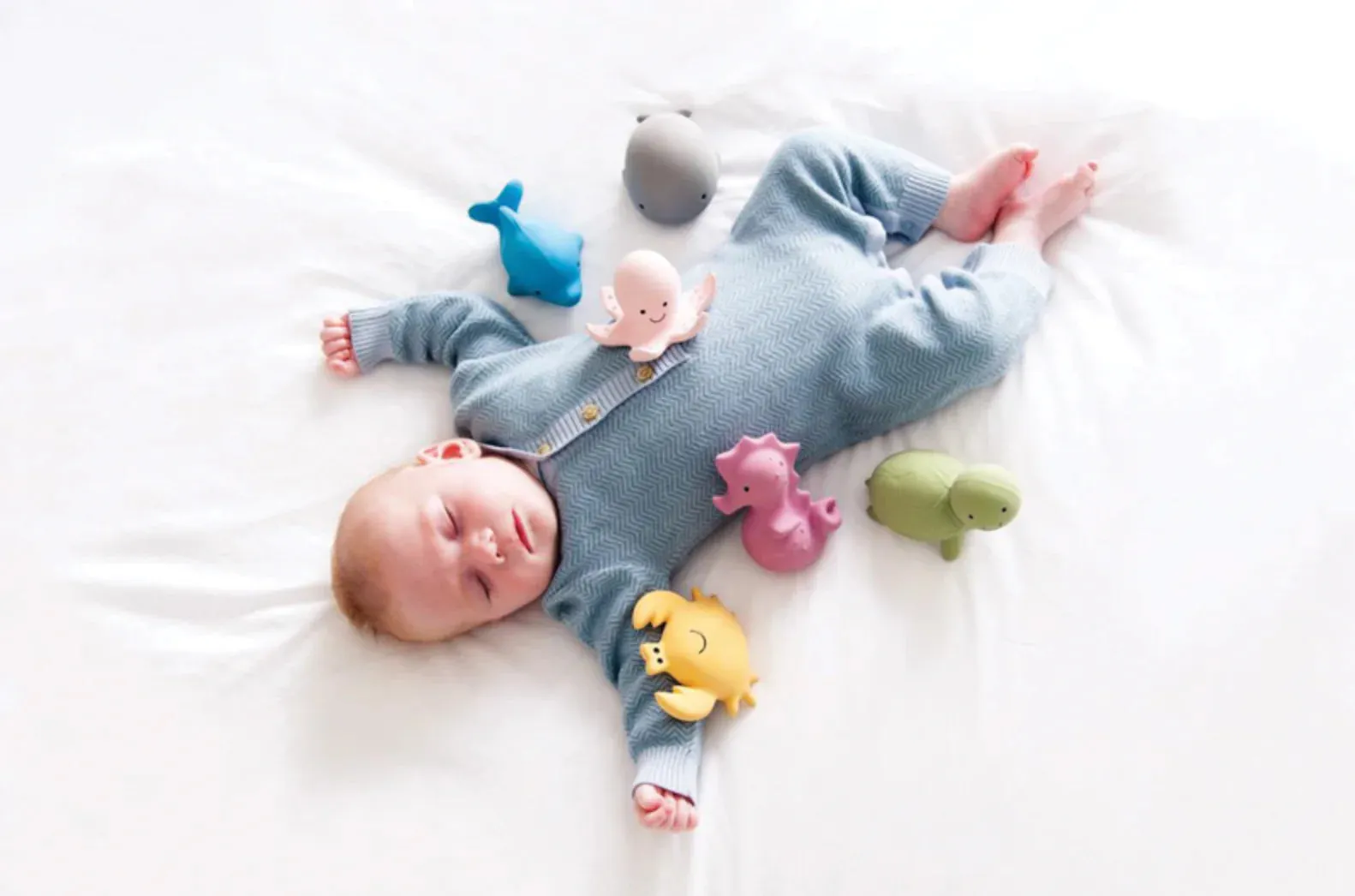 Tikiri Ocean Buddies Natural Rubber Toys