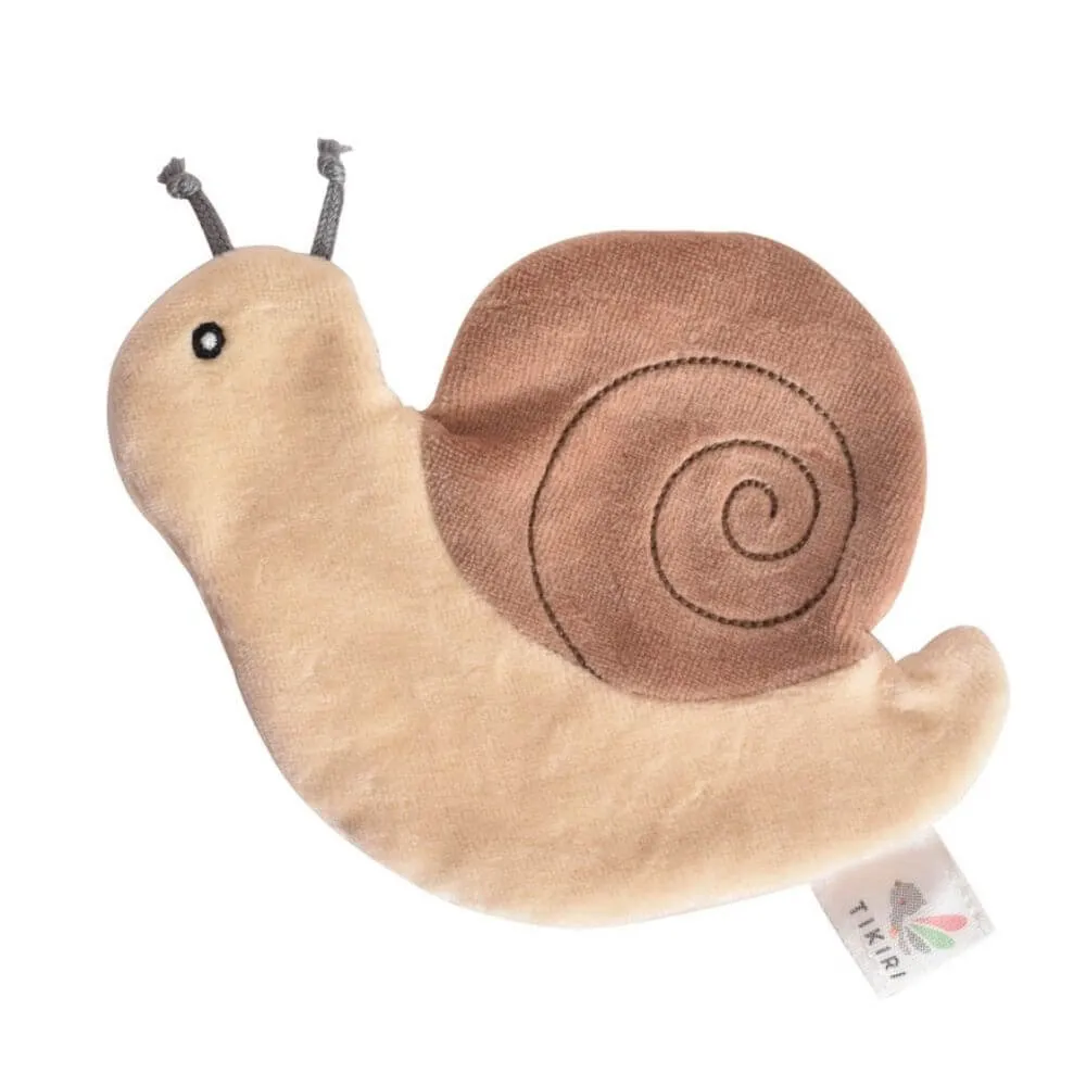 Tikiri Snail Scrunchie Toy