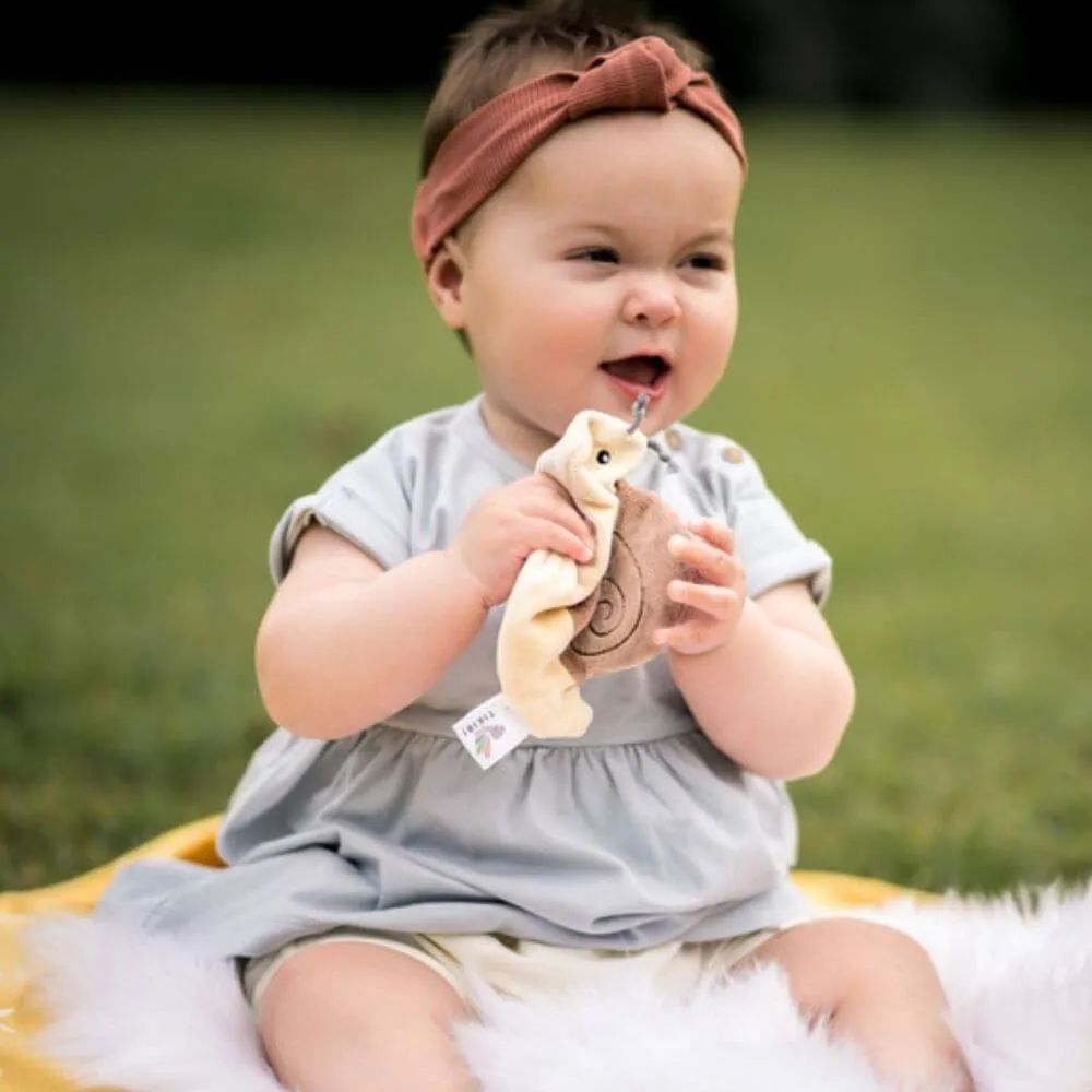 Tikiri Snail Scrunchie Toy