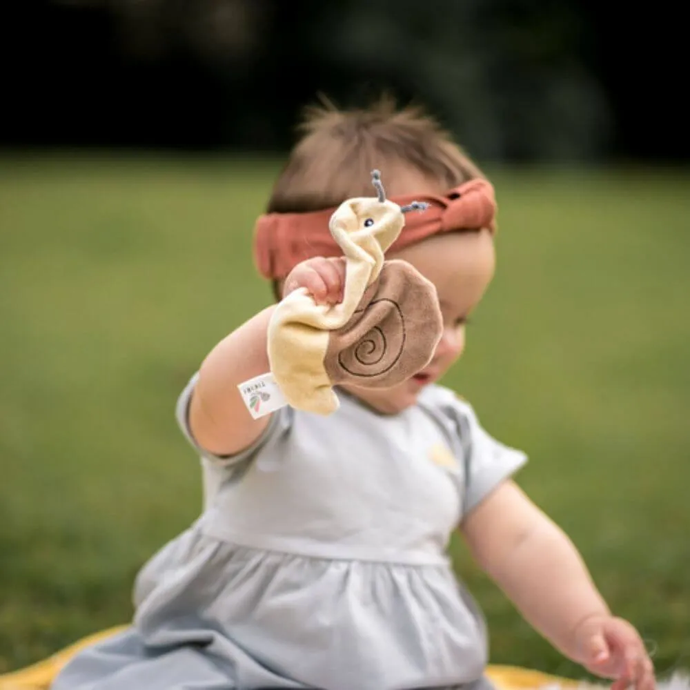 Tikiri Snail Scrunchie Toy