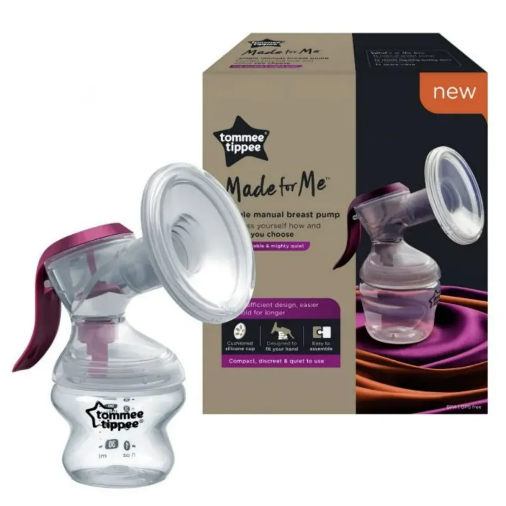 Tommee Tippee Made For Me Single Manual Breast Pump