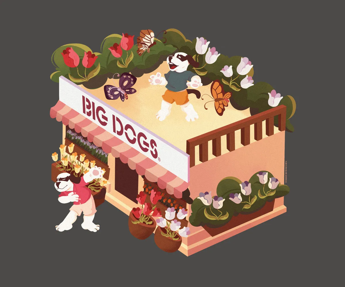 Tulips Flower Shop T-shirt