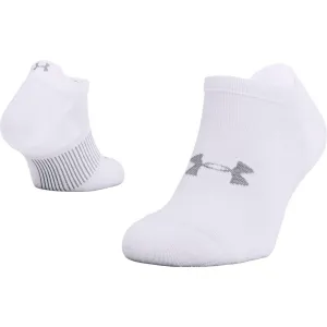 Under Armour ArmourDry No Show Running Socks - White