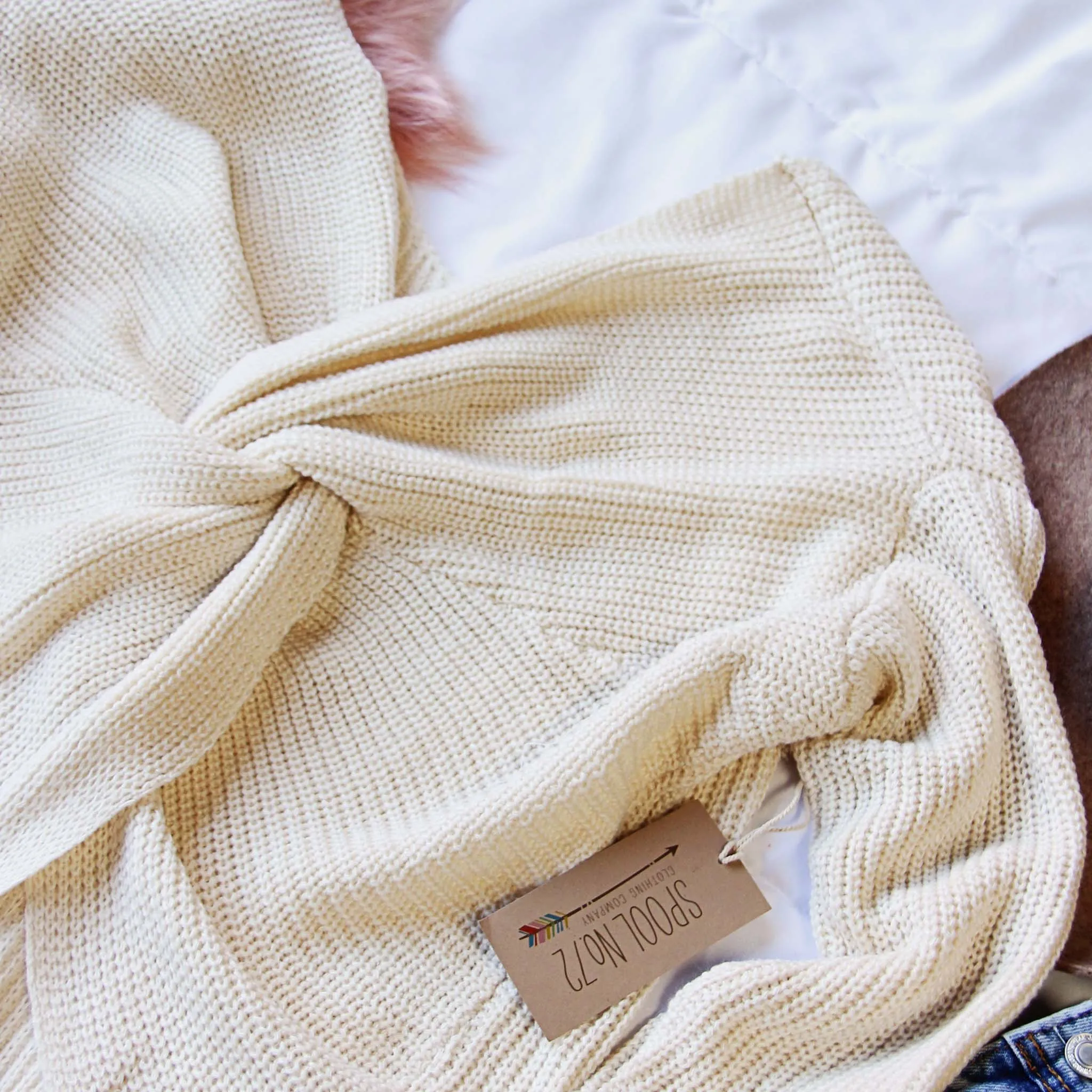 Venice Cozy Sweater in Cream