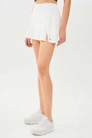 Venus High Waist Rigor Skort - White