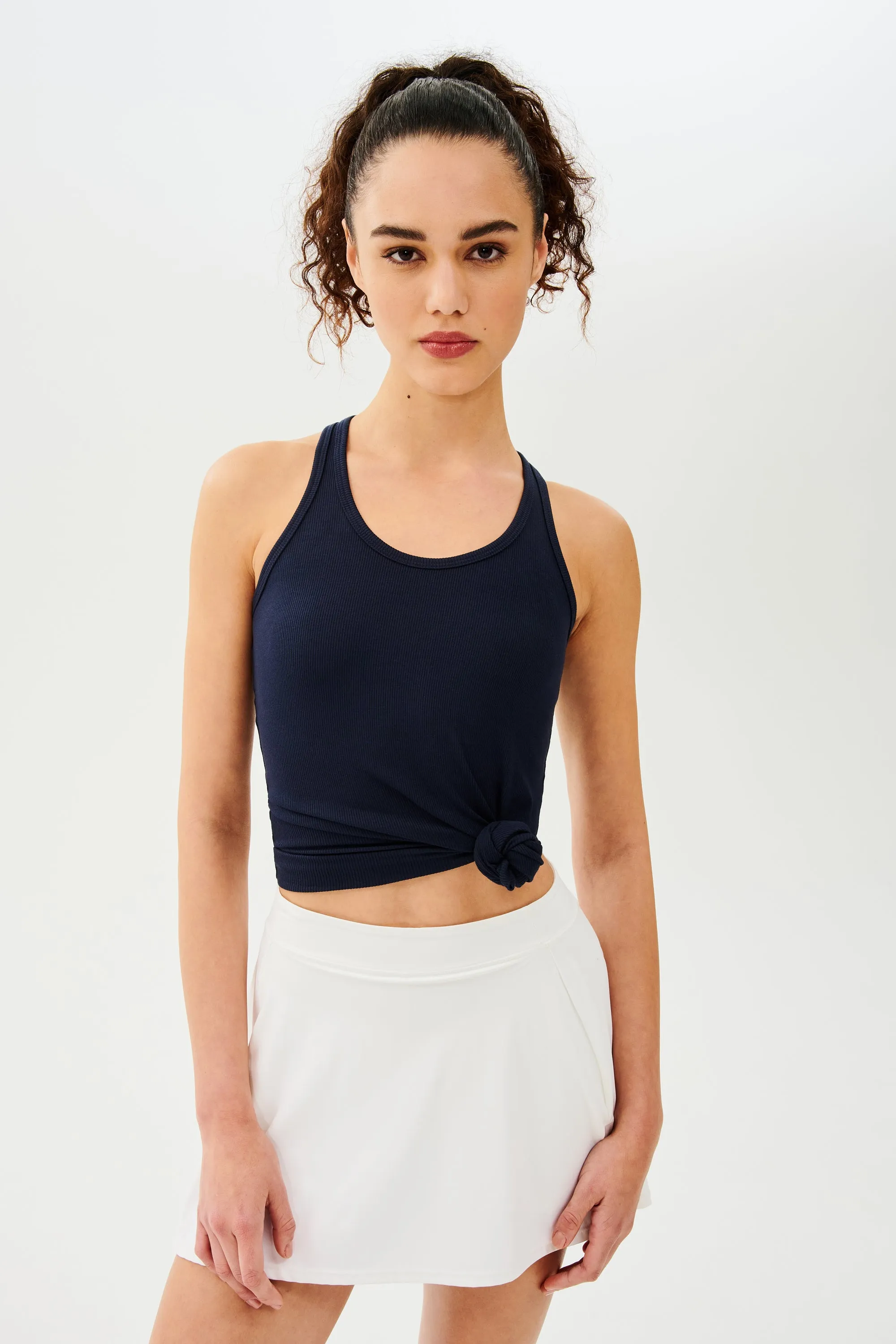 Venus High Waist Rigor Skort - White
