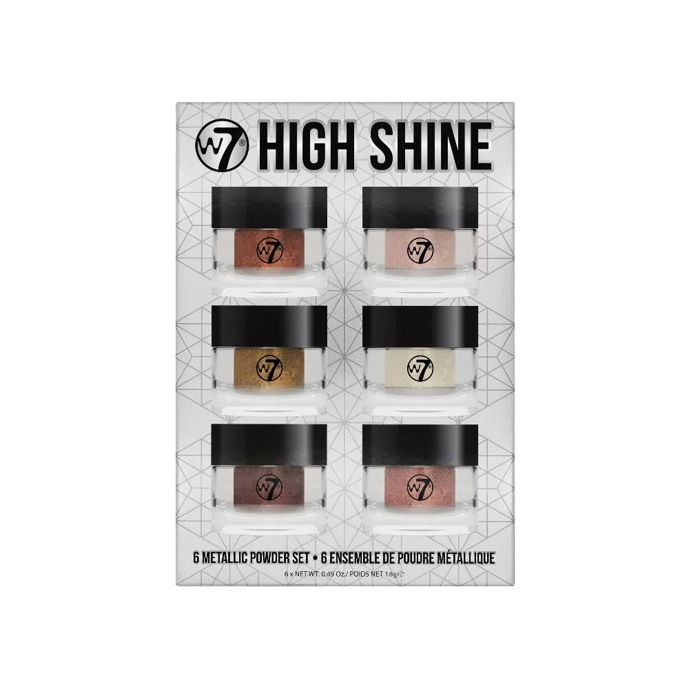 W7 High Shine Metallic Powder Set