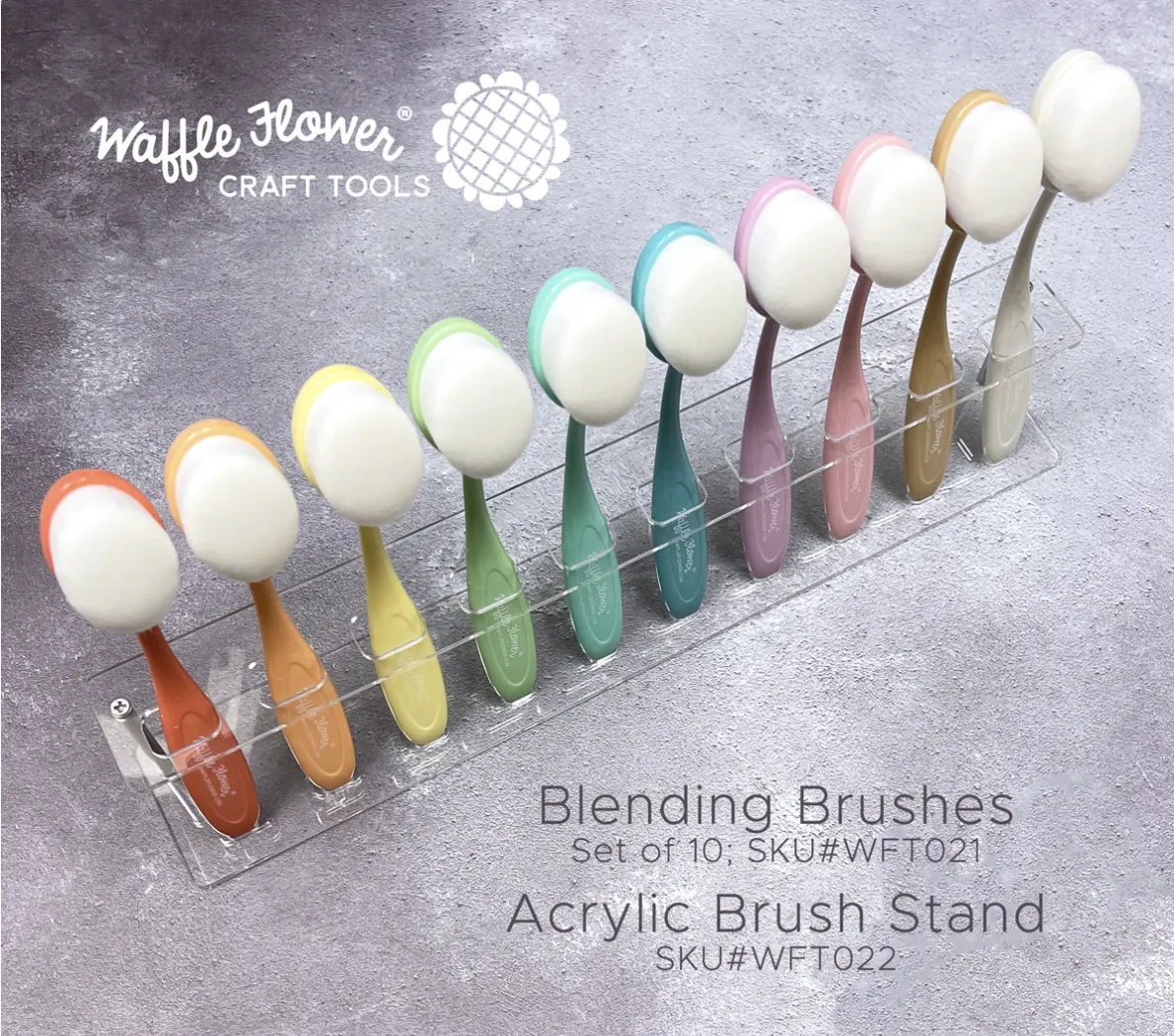 Waffle Flower Blending Brushes