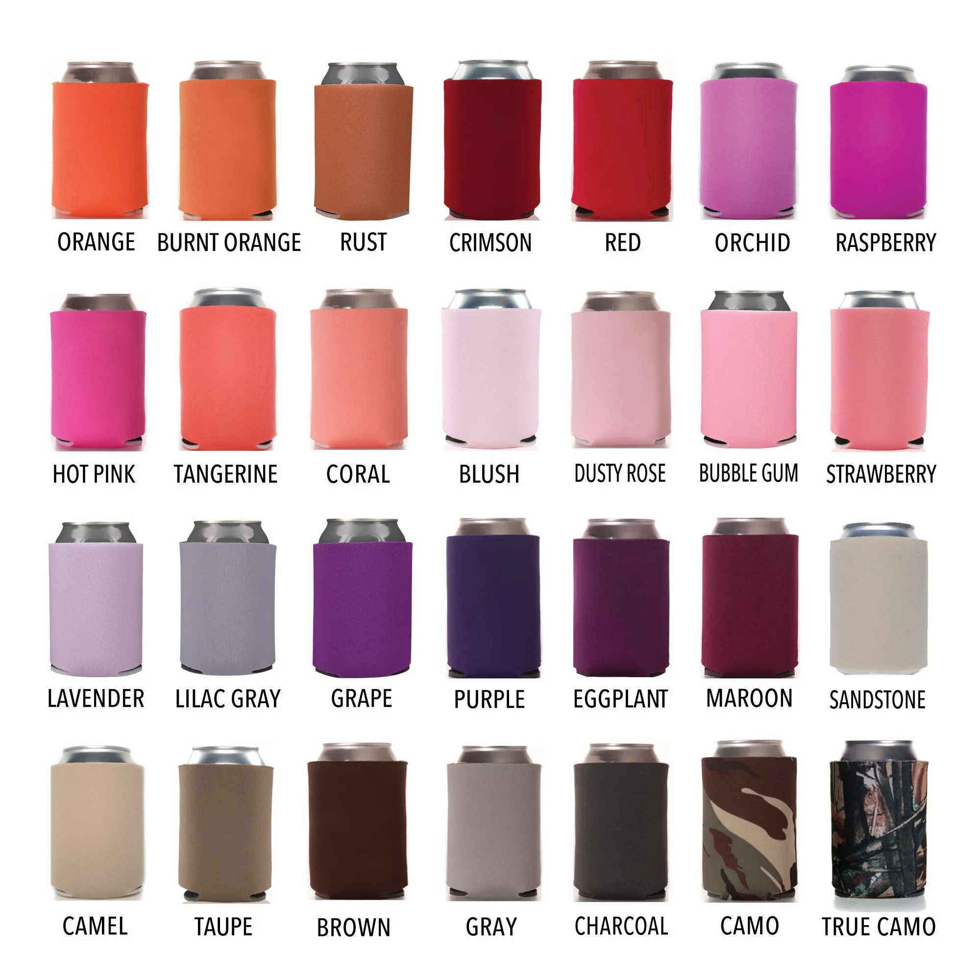 Wedding Can Cooler #237R - Custom Pet Illustration