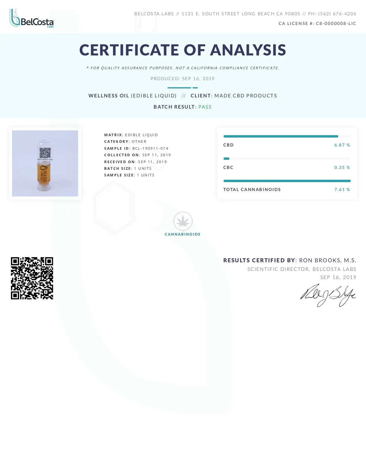 Wellness Oil Squirt 350mgs