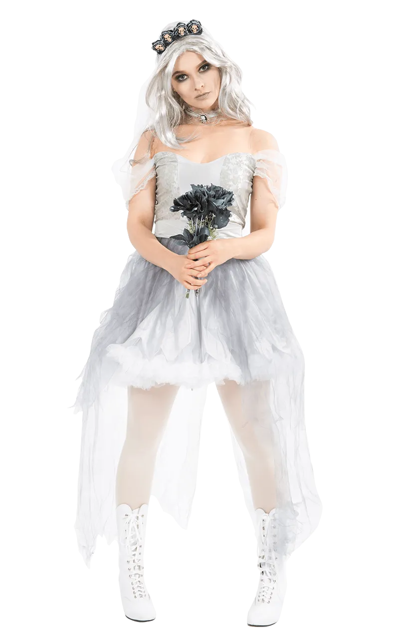 Womens Ghostly Bride Halloween Costume
