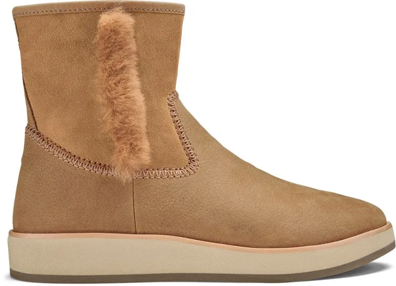 Women's Olukai | Pa'ina Hulu Shearling Bootie | Tan
