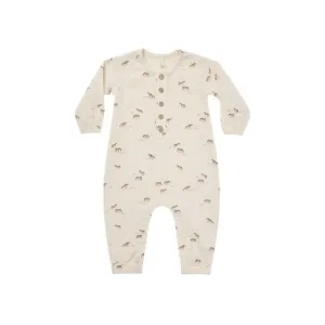 Woven Jumpsuit - Horse Print