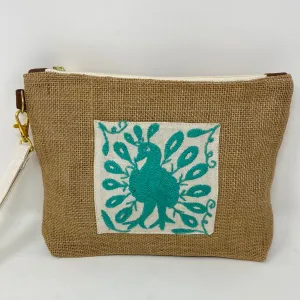 Wrist bag Embroidery